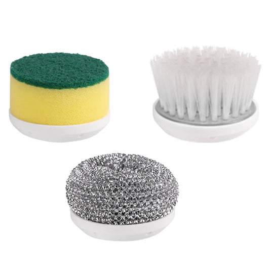 Revolutionary Electric Spin Scrubber - USB Rechargeable with 5 Versatile Brush Heads for Effortless Cleaning in Kitchen, Bathroom, and Beyond